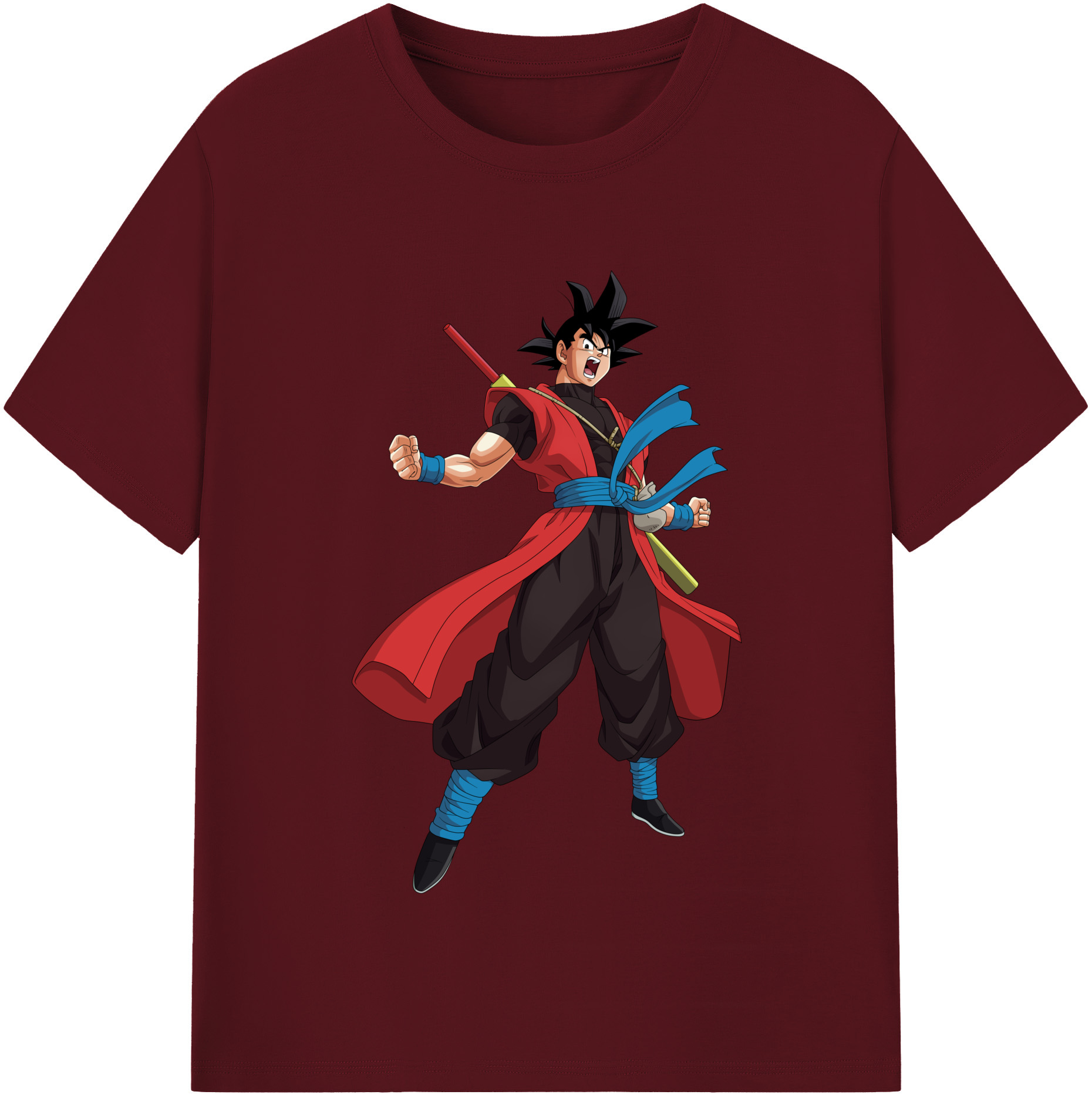 （画像用） ドラゴンボール 孫悟空（そん ごくう）Son Goku カカロット DRAGON BALL Kakarotto 綿100％半袖Tシャツ（フロントプリント）